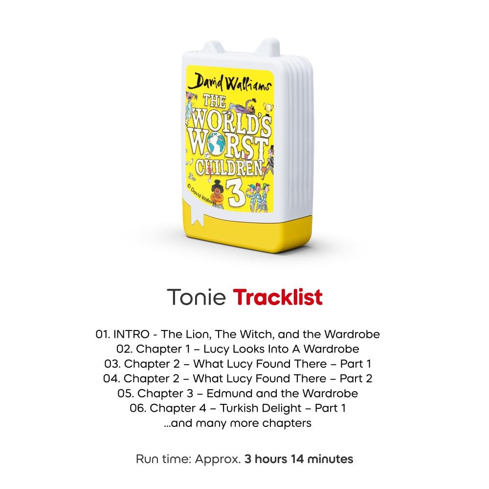 Tonies Figure – The World’s Worst Children 3 - David Walliams 4251192165794