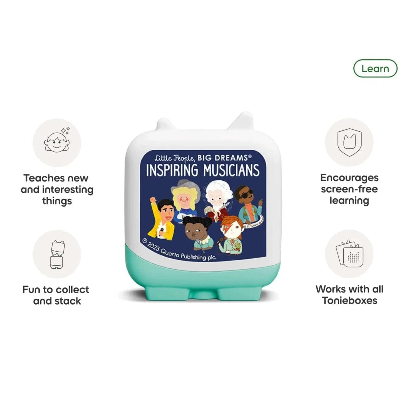 Tonies - Inspiring Musicians Little People, Big Dreams (Available from 20/09/25)