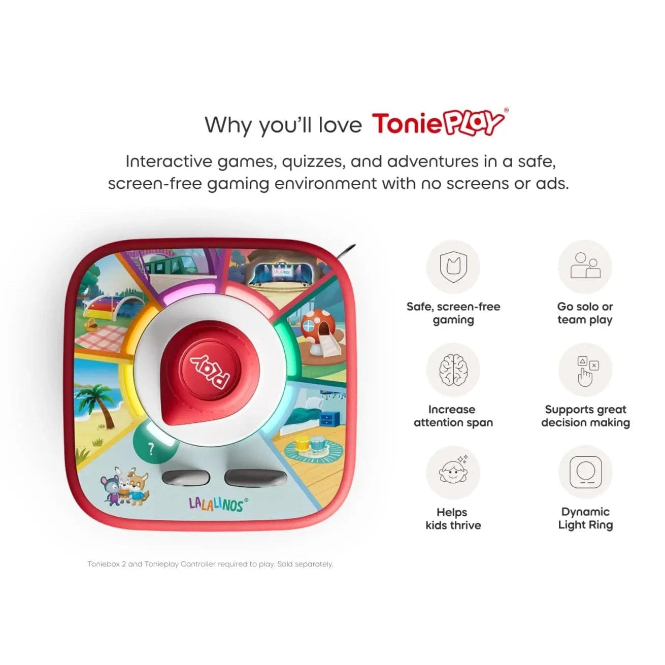 Tonies Tonieplay Lalalinos: Find the Photo Game for Toniebox 2 4251192168467