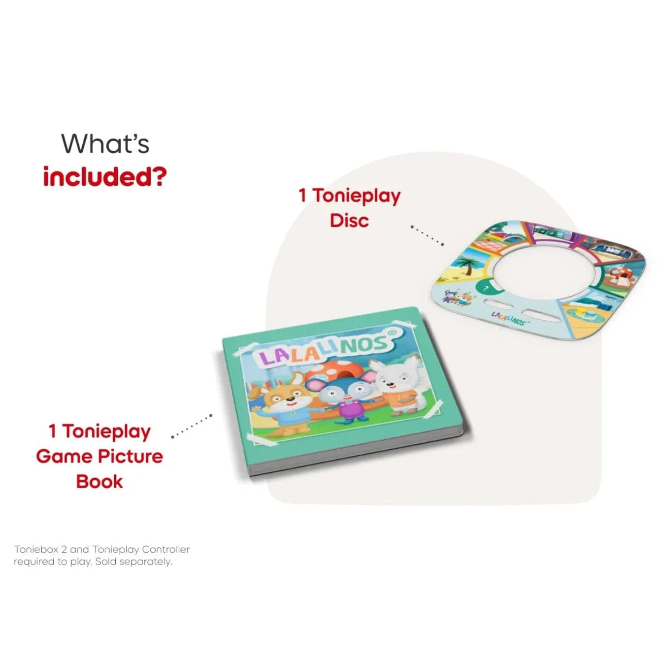 Tonies Tonieplay Lalalinos: Find the Photo Game for Toniebox 2 4251192168467