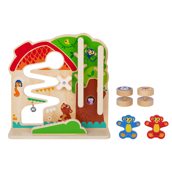 Tooky Toy 2 in 1 Activity Ball Track 6973633373704
