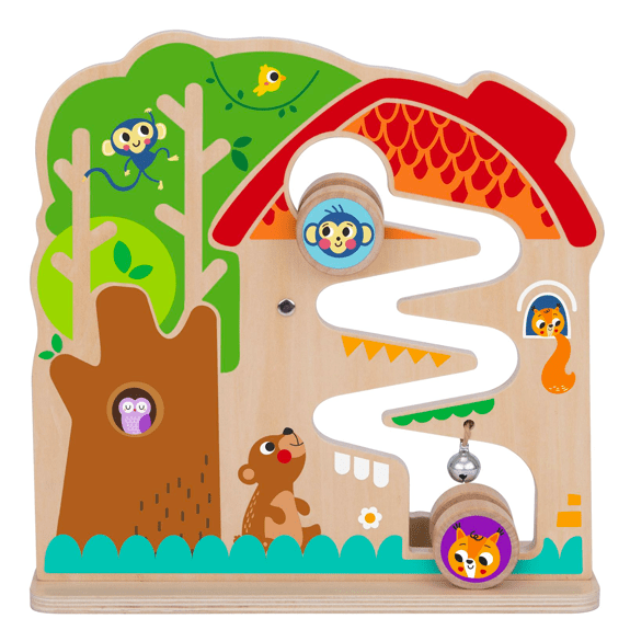 Tooky Toy 2 in 1 Activity Ball Track 6973633373704
