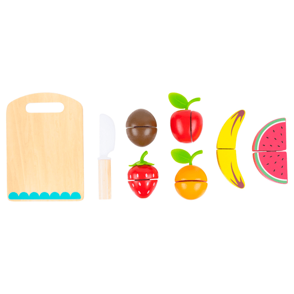 Tooky Toy's Wooden Cutting Fruits 6972633373834