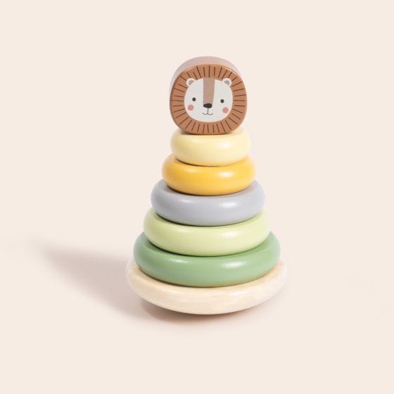 Tooky Toy - Wooden Lion Tower 6972633376392