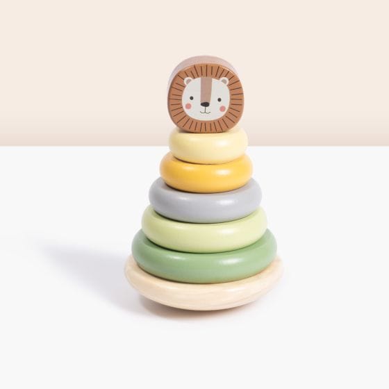 Tooky Toy - Wooden Lion Tower 6972633376392