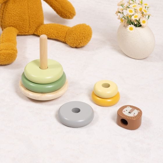 Tooky Toy - Wooden Lion Tower 6972633376392