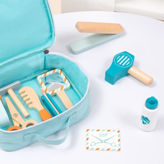 Tooky Toy - Wooden Little Hairdresser Play Set 6972633374442