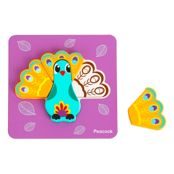 Tooky Toy: 6 in 1 Animal Puzzle 6970090044366