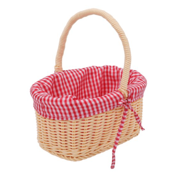 Tooky Toy's Wooden Picnic Basket 6972633375678