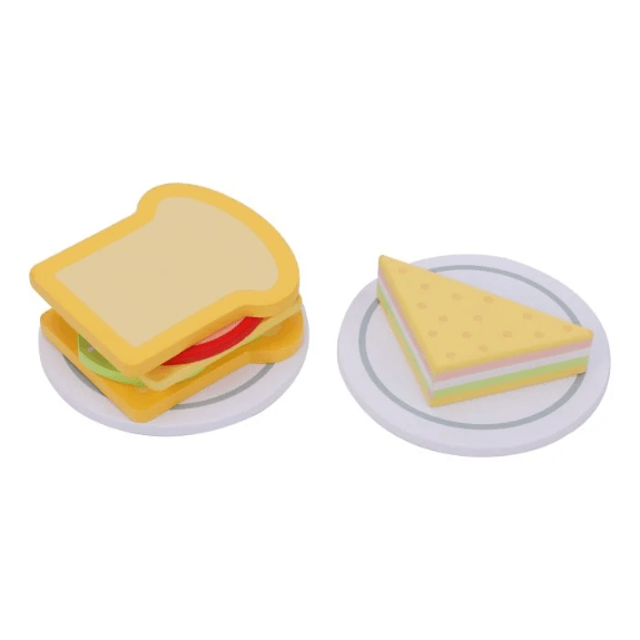 Tooky Toy's Wooden Picnic Basket 6972633375678