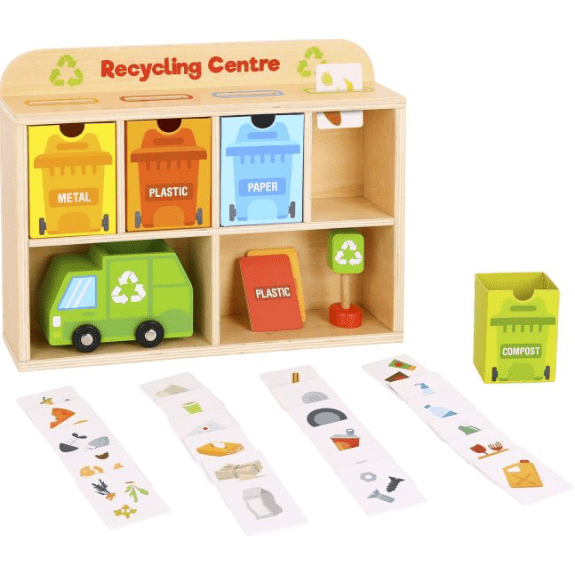 Tooky Toy's Wooden Recycling Centre 6970090044786