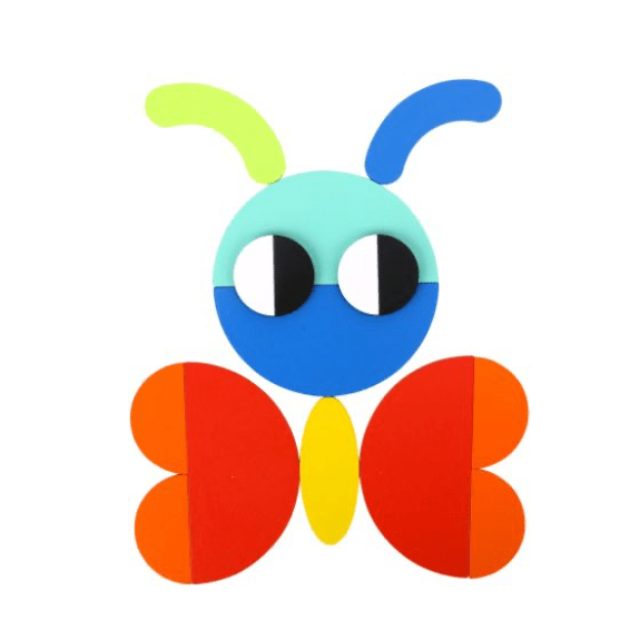 Tooky Toy's Wooden Shape Puzzle 6972633371526