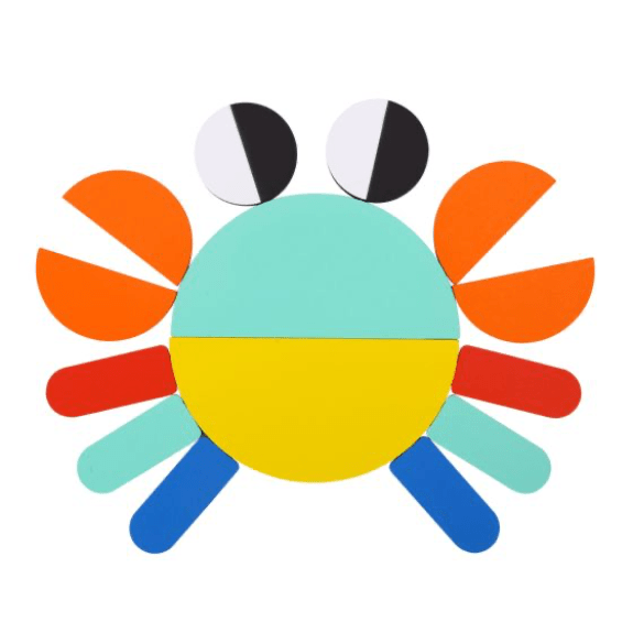 Tooky Toy's Wooden Shape Puzzle 6972633371526