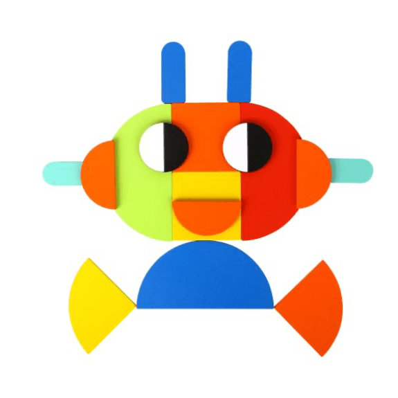 Tooky Toy's Wooden Shape Puzzle 6972633371526