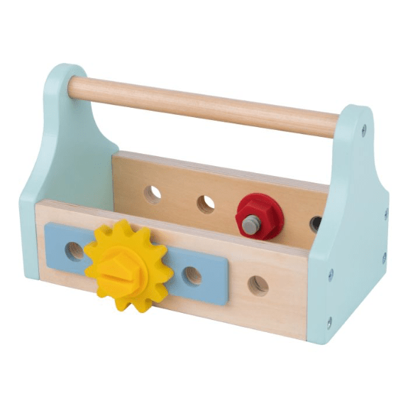Tooky Toy's Wooden Take-Along Tool Box 6972633374411