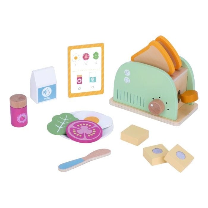 Wooden Toaster Set 6972633377917