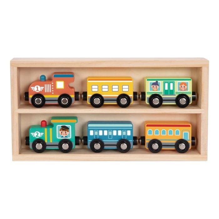 Wooden Train Box Set 6976831552800
