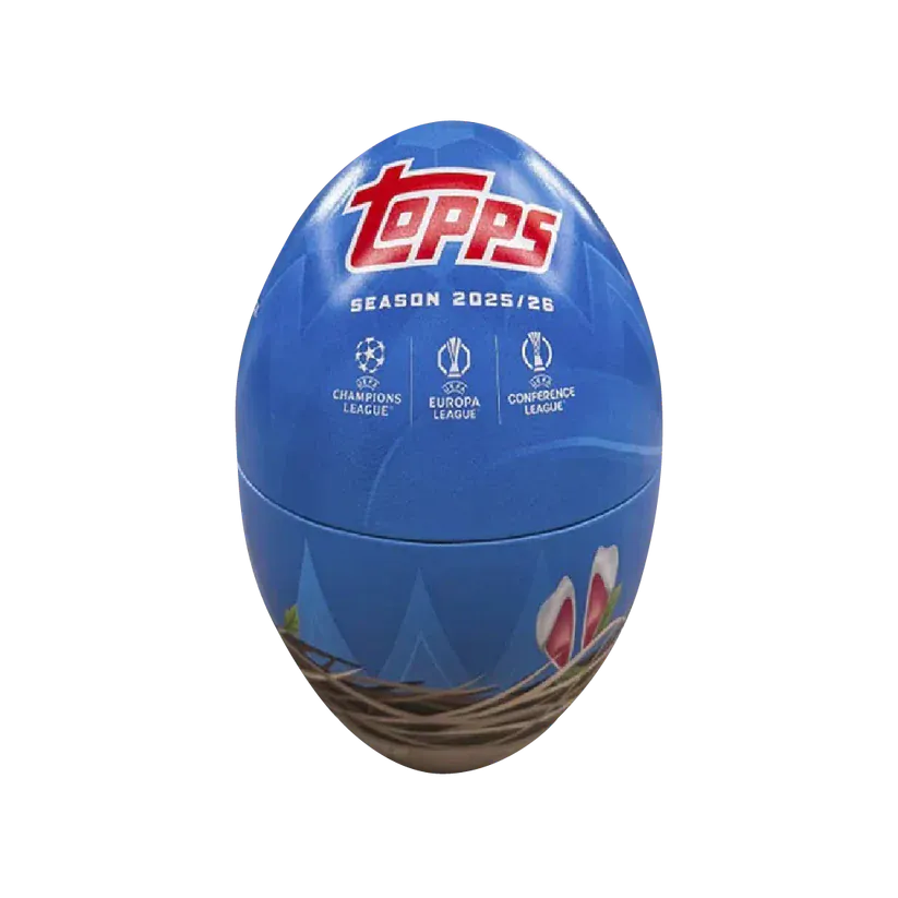 Topps Chrome 2025/26 UCC Club Competitions - Spring Tin (Easter Tin) 5053307083332