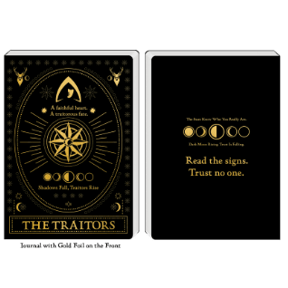 The Traitors A5 Foiled Journal