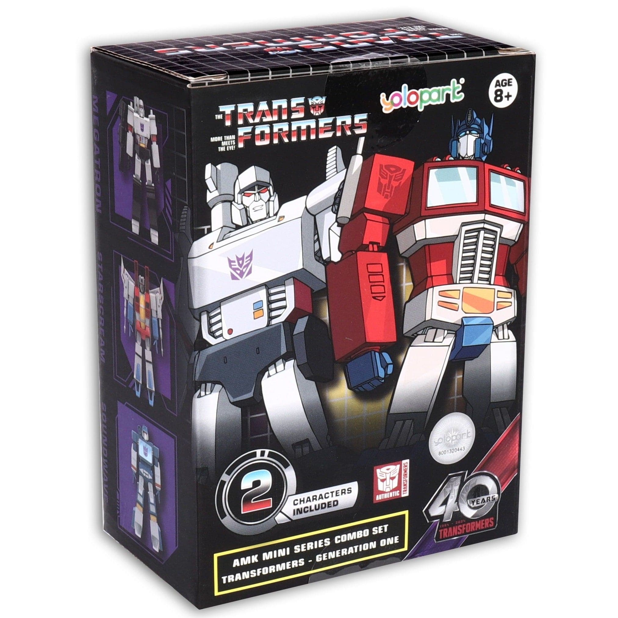 Optimus - Prime and Megatron Transformer Toy 2-Pack 4897131750203