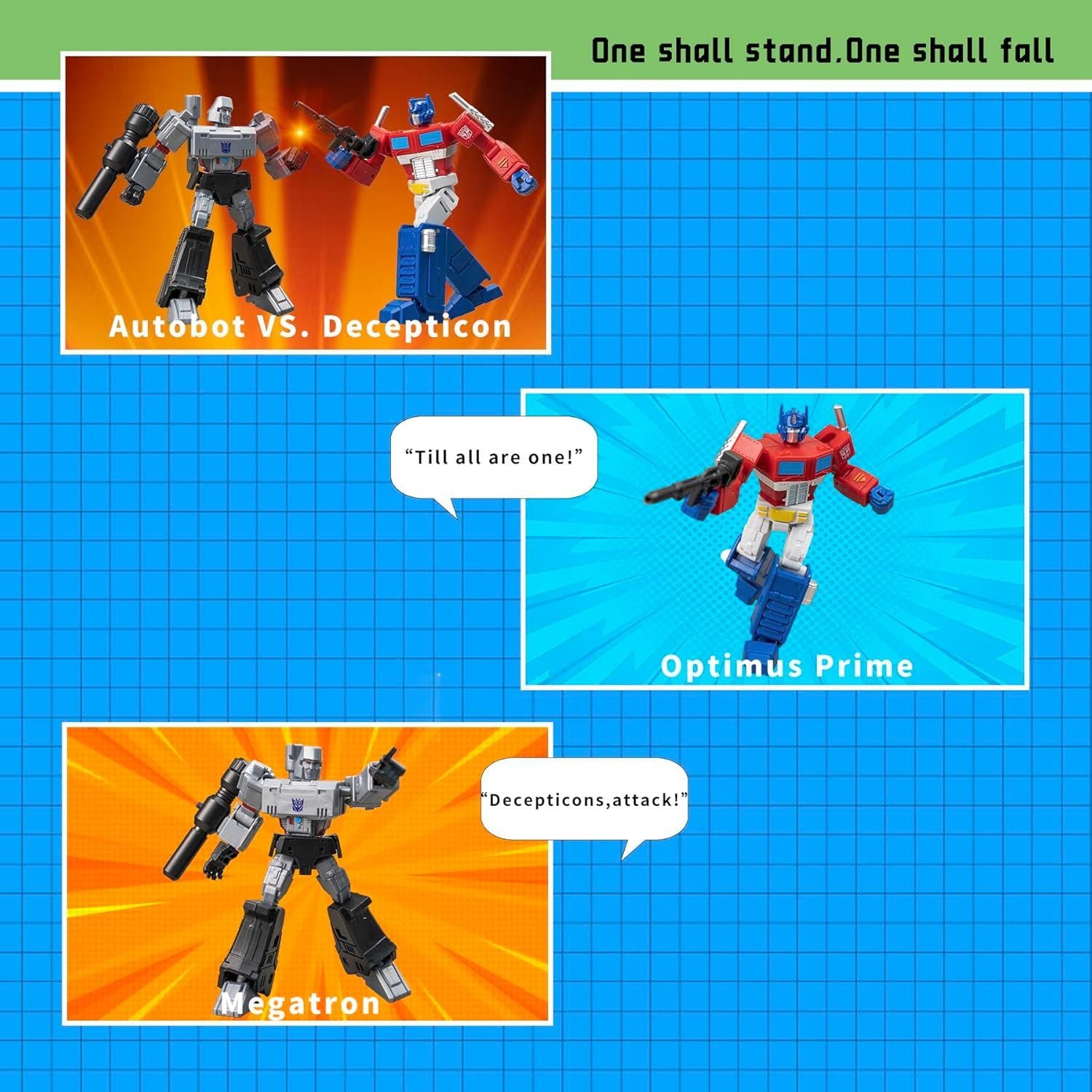 Optimus - Prime and Megatron Transformer Toy 2-Pack 4897131750203