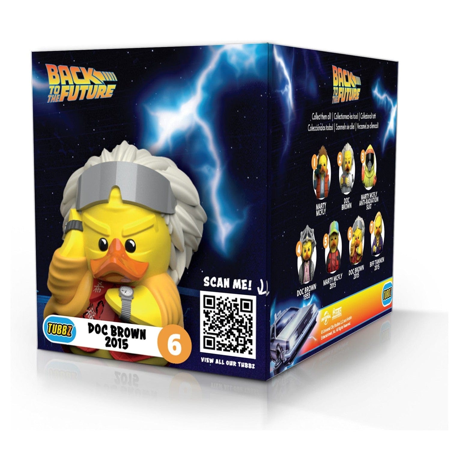 Back To The Future Tubbz Boxed Doc Brown 5056280455660
