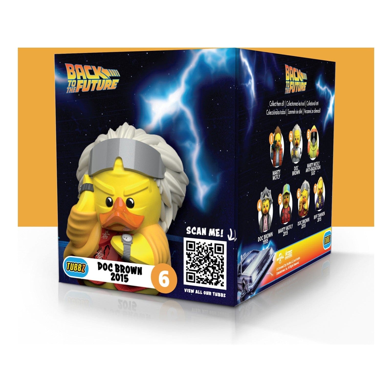 Back To The Future Tubbz Boxed Doc Brown 5056280455660
