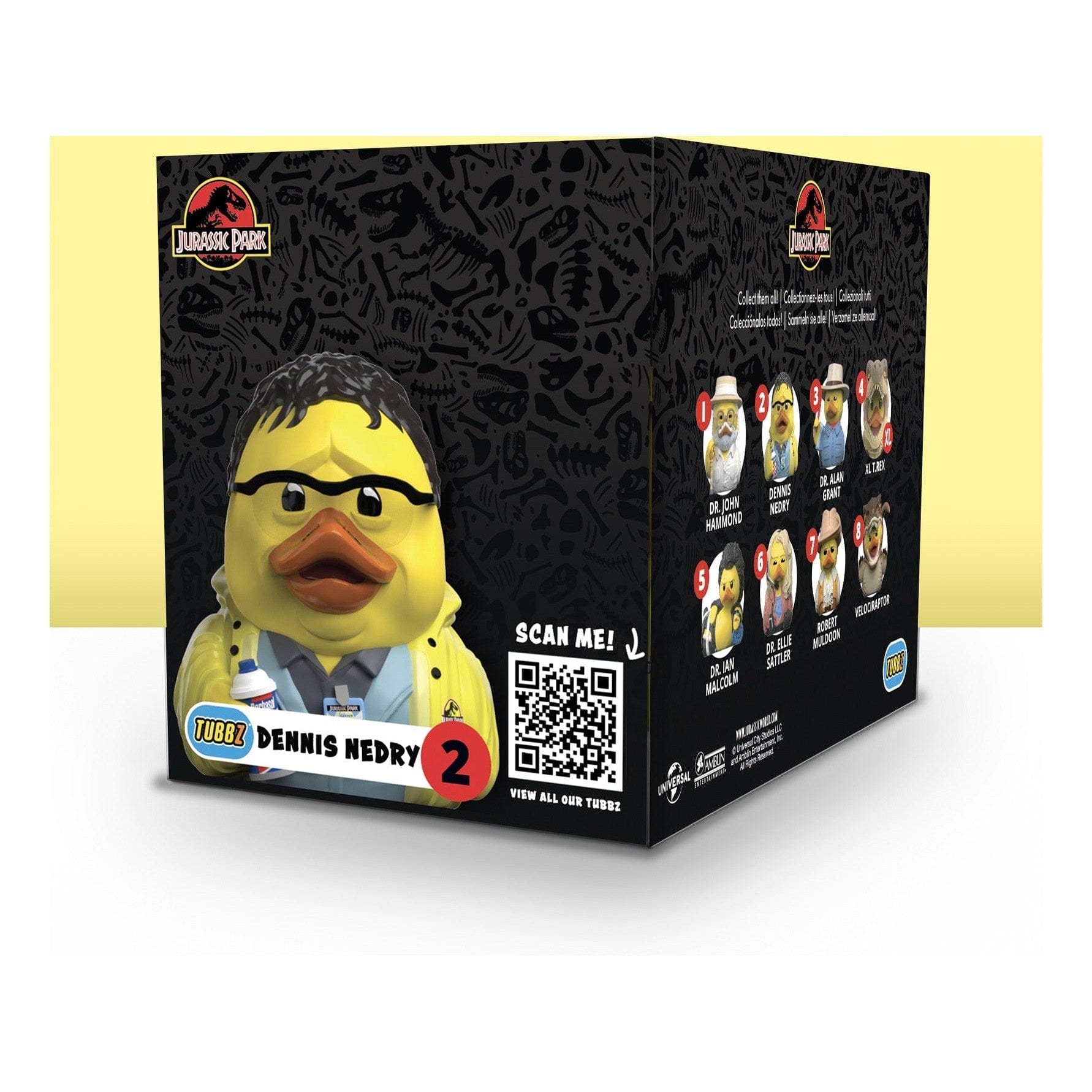 Jurassic Park Tubbz Boxed Dennis Nedry 5056280457152