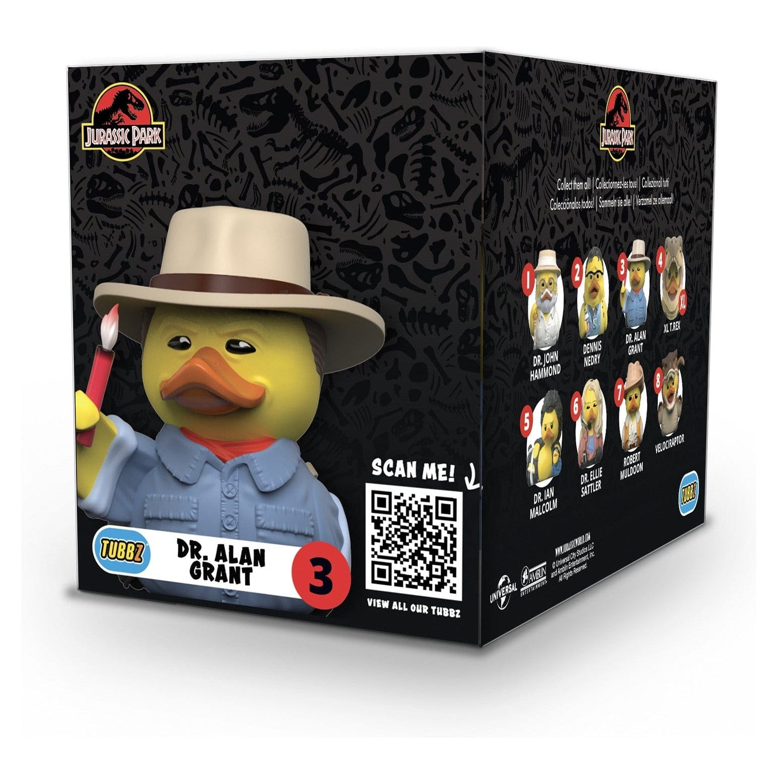 Jurassic Park Tubbz Boxed Dr Alan Grant 5056280457169
