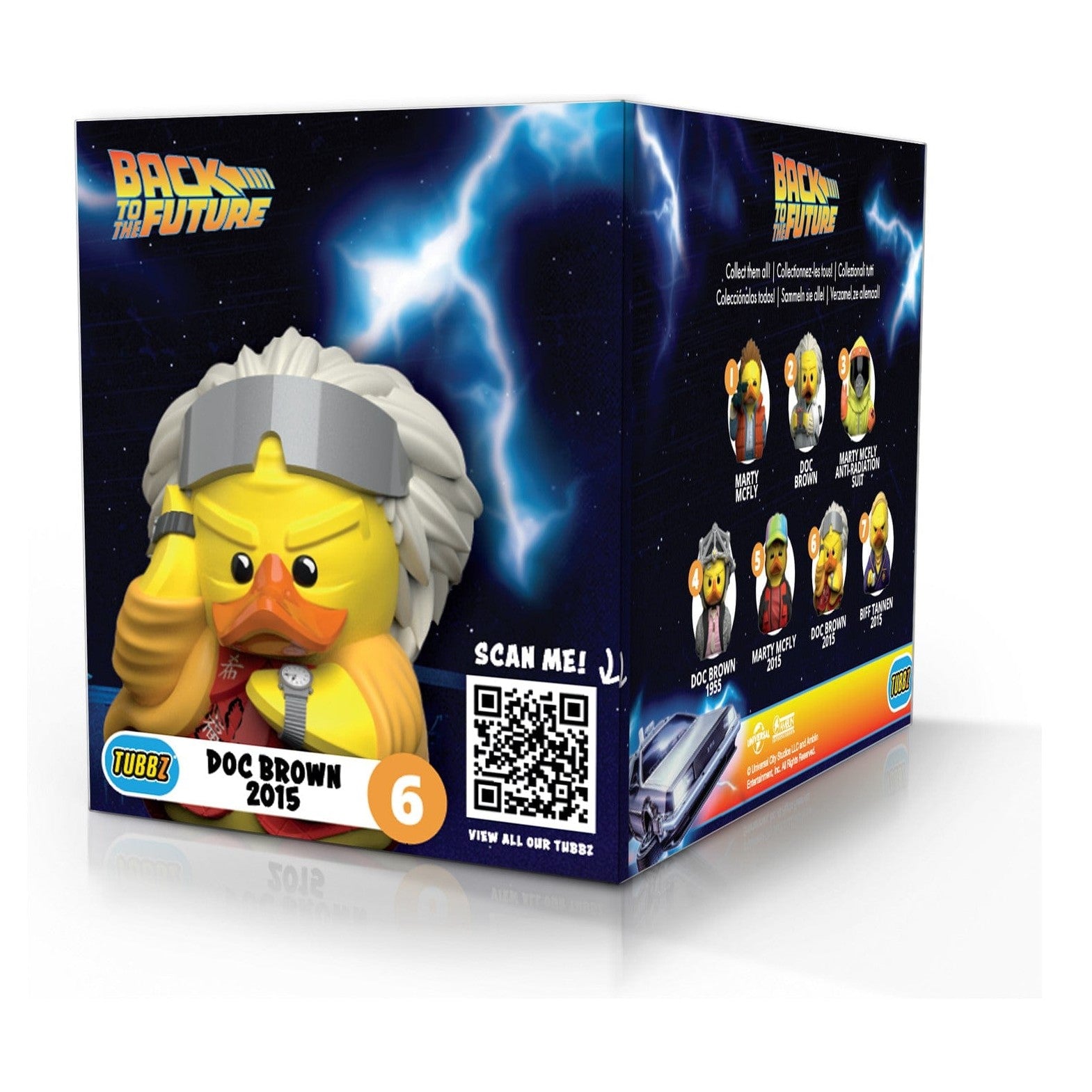 Tubbz Collectibles - Back To The Future - Doc Brown (Boxed Edition) 5056280455660