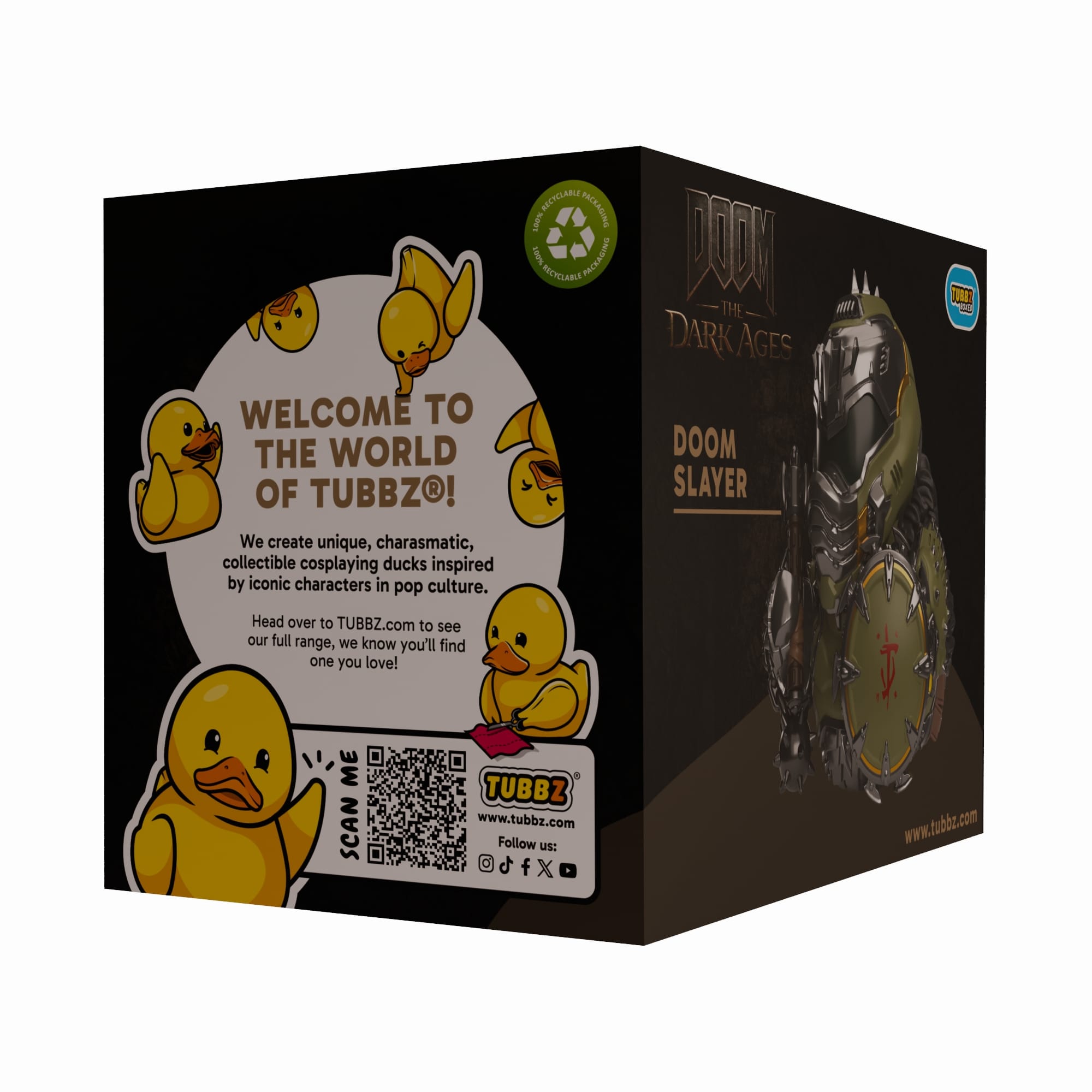 Tubbz Collectibles – Doom Dark Ages – Doom Slayer (Boxed Edition) 5056280466802