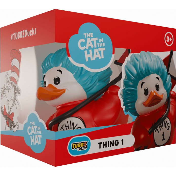 Tubbz Collectibles – Dr. Seuss – The Cat In The Hat Collection – Thing 1 (Boxed Edition) 5056280466291
