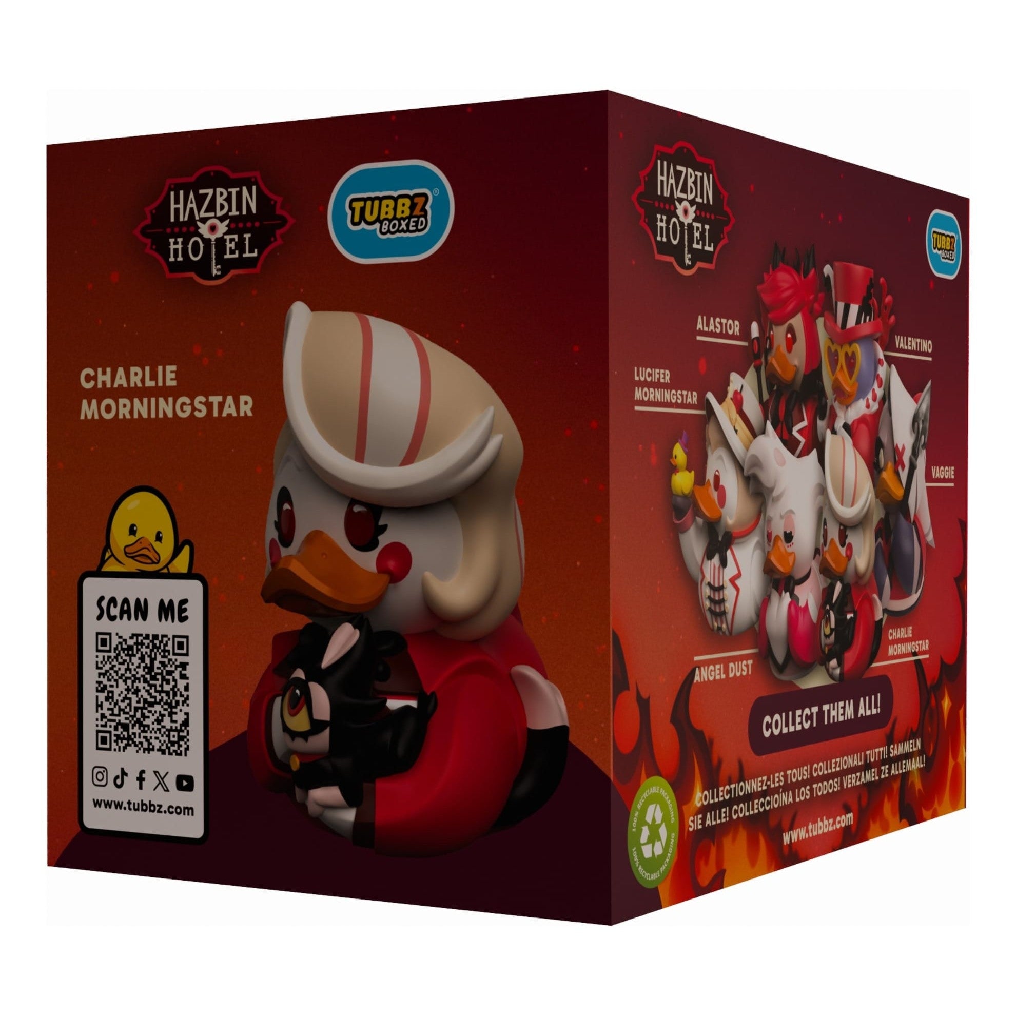 Tubbz Collectibles – Hazbin Hotel – Charlie Morningstar (Boxed Edition) 5056280465829