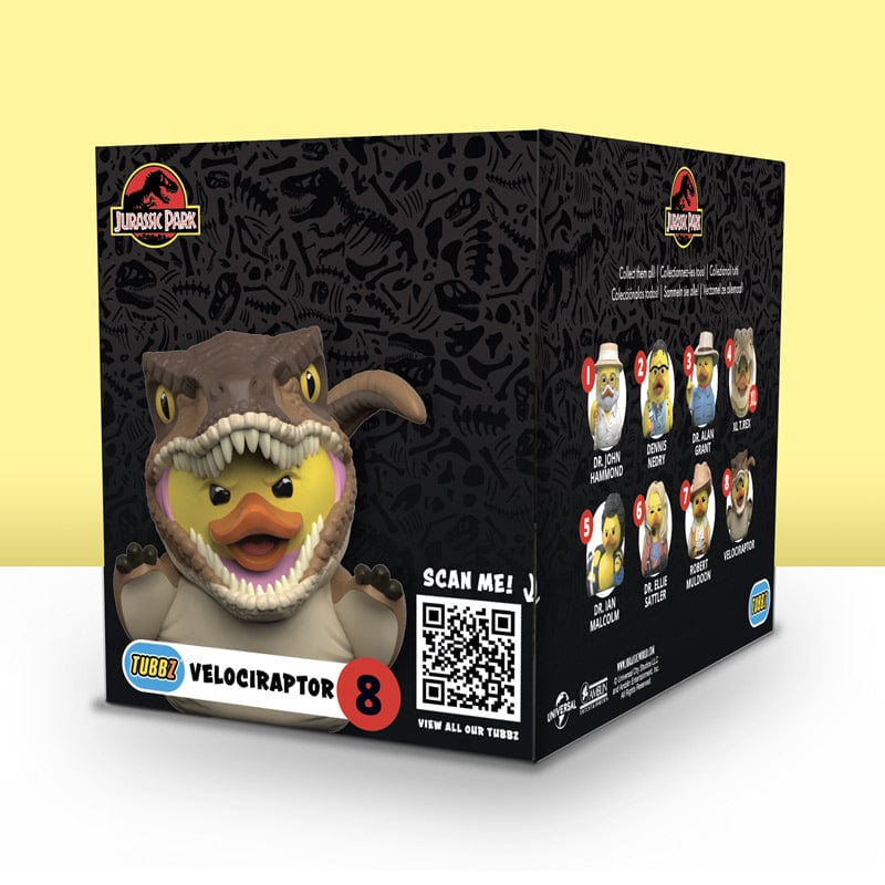 Tubbz Collectibles – Jurassic Park – Velociraptor (Boxed Edition) (March) 5056280457183