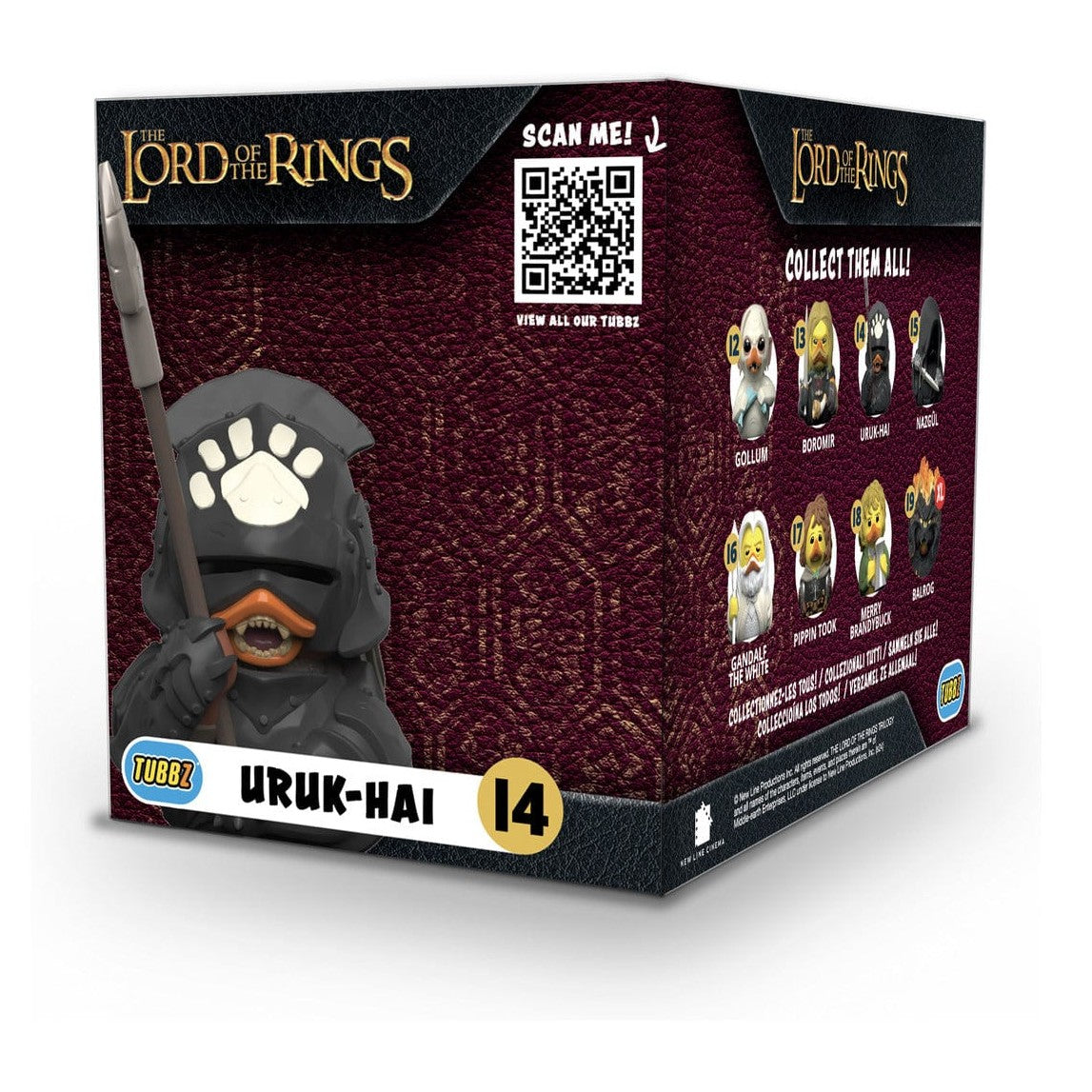 Tubbz Collectibles – Lord Of The Rings – Uruk-Hai Pikeman (Boxed Edition) 5056280457756