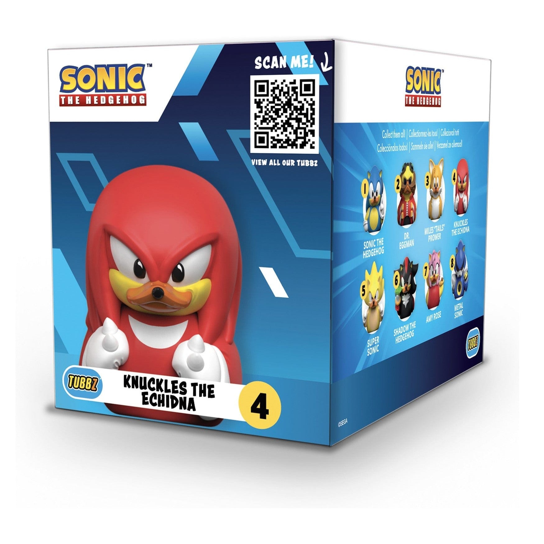 Tubbz Collectibles - Sonic The Hedgehog - Knuckles (Boxed Edition) 5056280457091