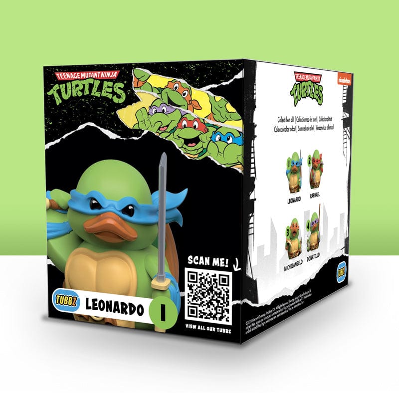 Tubbz Collectibles – Teenage Mutant Ninja Turtles – Leonardo (Boxed Edition) 5056280456742