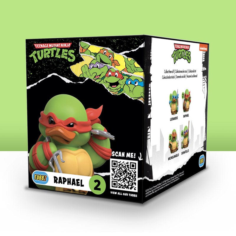 Tubbz Collectibles – Teenage Mutant Ninja Turtles – Raphael (Boxed Edition) 5056280456735