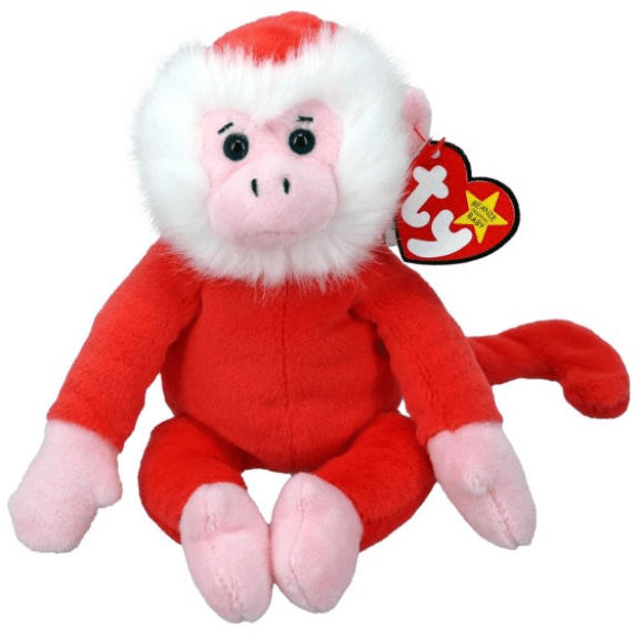 Ty Original Beanie Babies Foster Monkey II Lennie's Toys - Main Image