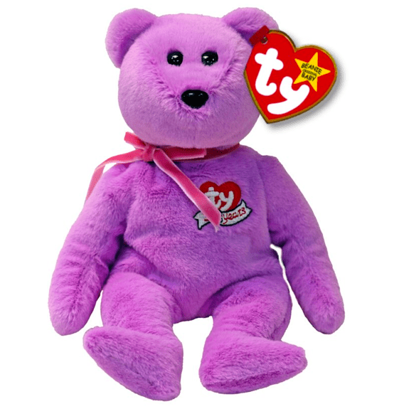 Ty Original Beanie Babies- Reg- Celebrate Bear II 008421413188