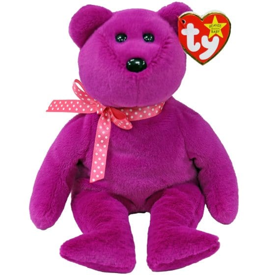 Ty Original Beanie Babies- Regular - Magenta II