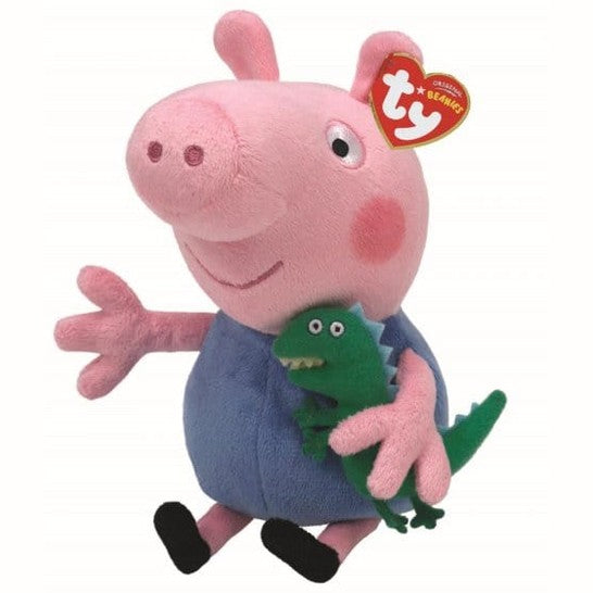 Ty: Peppa Pig - George Soft Plush Toy 008421461301