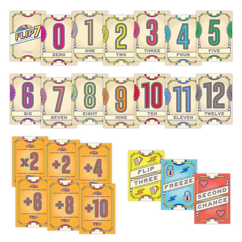 Flip 7: Card Game 0700304159960