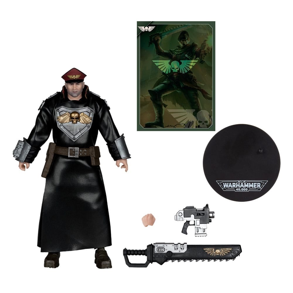 McFarlane Toys Warhammer 40,000 Commissar Astra Militarum 7-Inch Action Figure