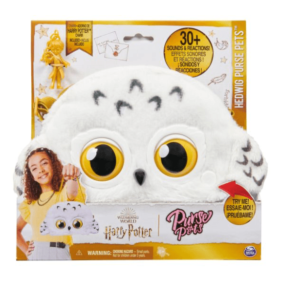 Wizarding World: Purse Pets Interactive Hedwig 778988446584