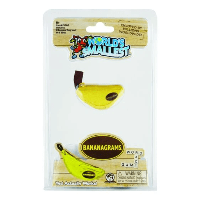 World's Smallest - Bananagrams 810010993922