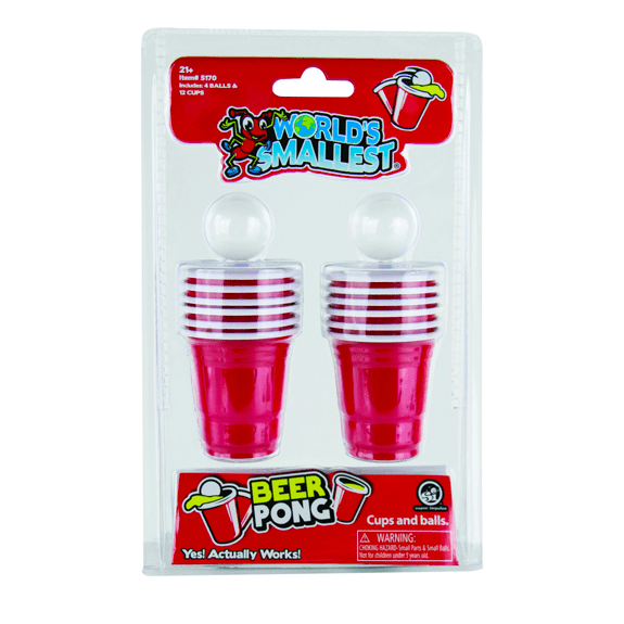 World's Smallest Beer Pong 810010991546