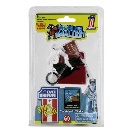 World's Smallest - Evel Knievel Stunt Cycle 810010994370