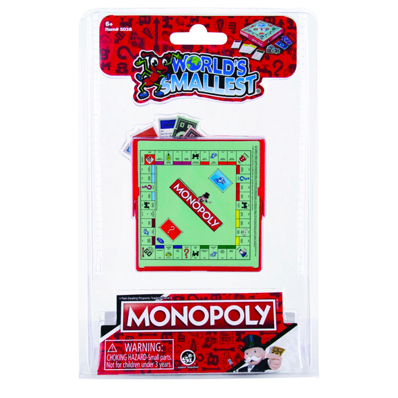 World's Smallest Monopoly 810010991225