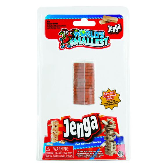 Worlds Smallest- Jenga